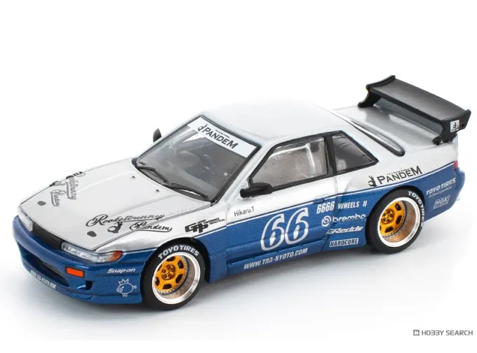 NISSAN Pandem Silvia S13, moontech blue