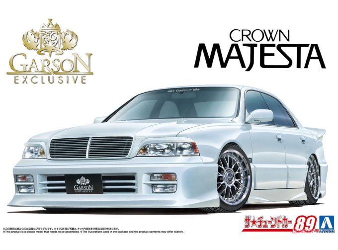 Сборная модель Toyota Crown Majesta '91 Garson