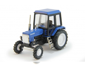 Трактор МТЗ-82 (цельнометаллический), синий / черный