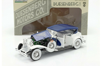 DUESENBERG II SJ La Grande Torpedo (1930), White/Blue