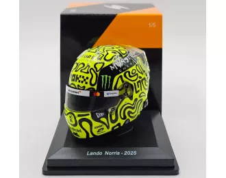 BELL HELMET Casco Helmet F1 Lando Norris Team Mclaren №4 Season (2025), Yellow Black