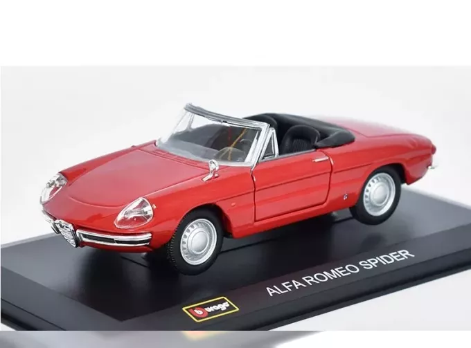 ALFA ROMEO Spider 1600 (1966), red