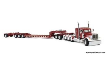 Peterbilt 379 Sleeper Tractor w/Fontaine Magnitude Lowboy, Jeep Stinger