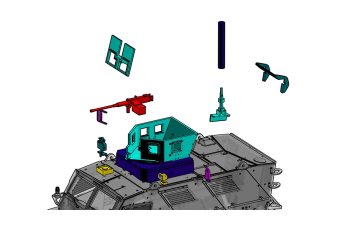 Сборная модель International M1224 MaxxPro (вар. 1)