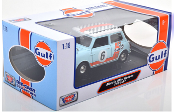 MINI Cooper (1961-1967), hellblau/orange