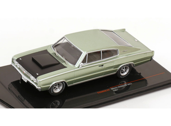 DODGE Charger Coupe MK1 (1967), light green-metallic matt-black