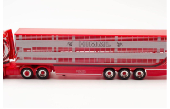 MERCEDES-BENZ Actros GigaSpace Himml, красный