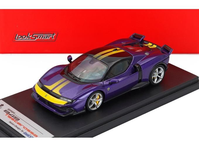FERRARI 849 Testarossa Assetto Fiorano (2025), Violetto Dino - Purple Yellow