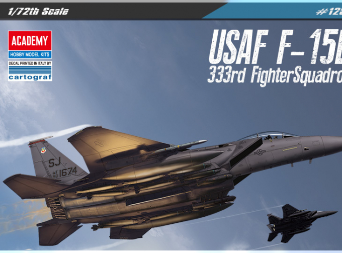 Сборная модель Самолет USAF F-15E "333rd Fighter Squadron"