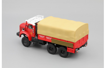 BERLIET GBC 8 6x6, red / white