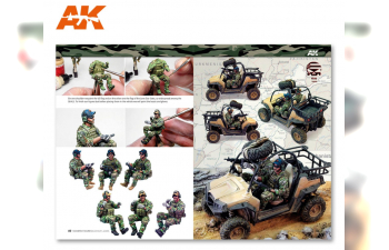 Книга MODERN FIGURES CAMOUFLAGES AK LEARNING 8 (на английском языке) / Современный камуфляж фигур выпуск 8