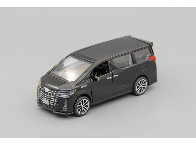 TOYOTA Alphard, чёрный, 12 см.