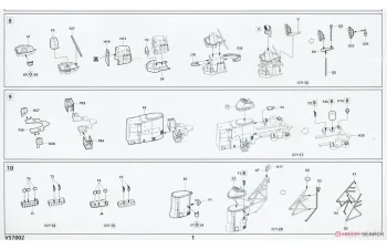 Сборная модель USS NEW JERSEY BB-62 1945