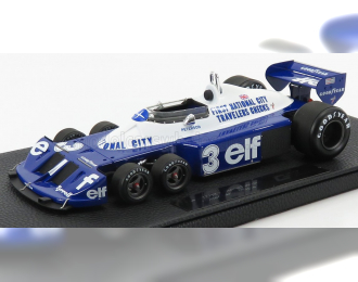 TYRRELL F1  P34/2 Elf Ford Six Wheels №3 Season Gp (1977) R.Peterson, Blue White