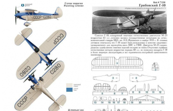 Сборная модель Грибовский Г-10