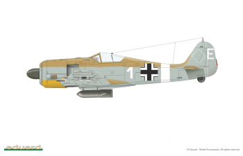 Сборная модель Истребитель Второй Мировой Fw 190A версия Royal Class.