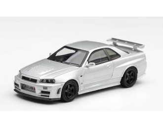 NISSAN Skyline GT-R (R34) Z-Tune (1999), silver metallic