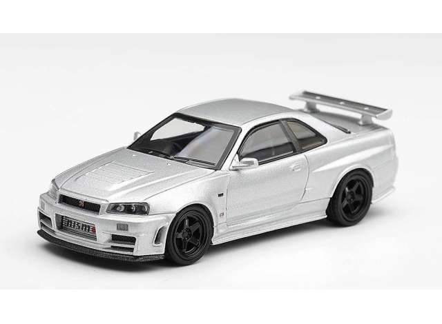 NISSAN Skyline GT-R (R34) Z-Tune (1999), silver metallic