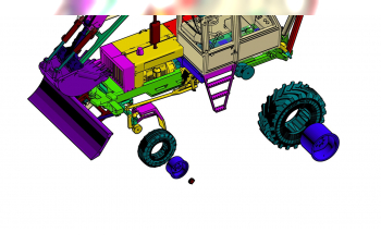 Сборная модель ПЭА-1 "Карпатец" (комплект для самостоятельной сборки)