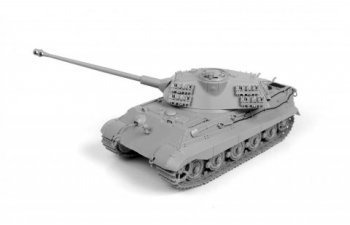 Сборная модель Немецкий танк "Королевский Тигр с башней Порше"