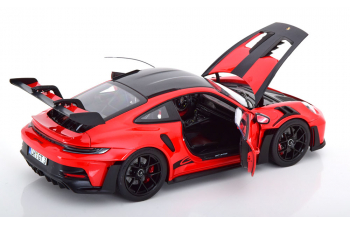 PORSCHE 911 GT3 RS Weissach Package (2022), red