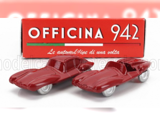 ALFA ROMEO Set 2x 1900 C52 Disco Volante Coupe + Spider (1952), Red
