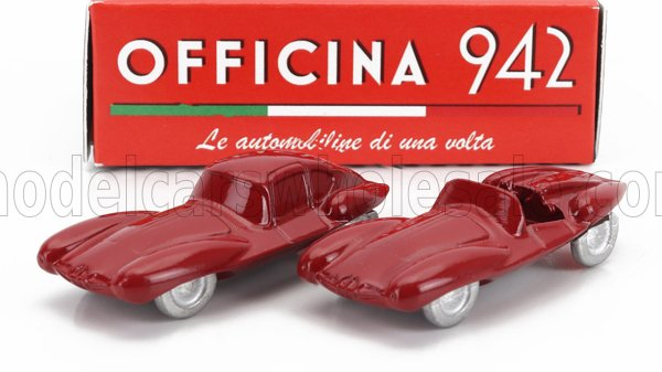 ALFA ROMEO Set 2x 1900 C52 Disco Volante Coupe + Spider (1952), Red