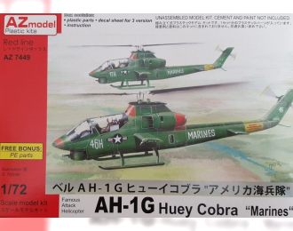 Сборная модель AH-1G Huey Cobra Marines