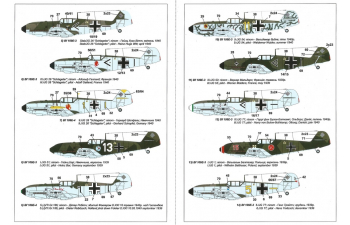 Сборная модель Самолет Messerschmitt Bf 109E-3/E-4 WWII: in the beginning