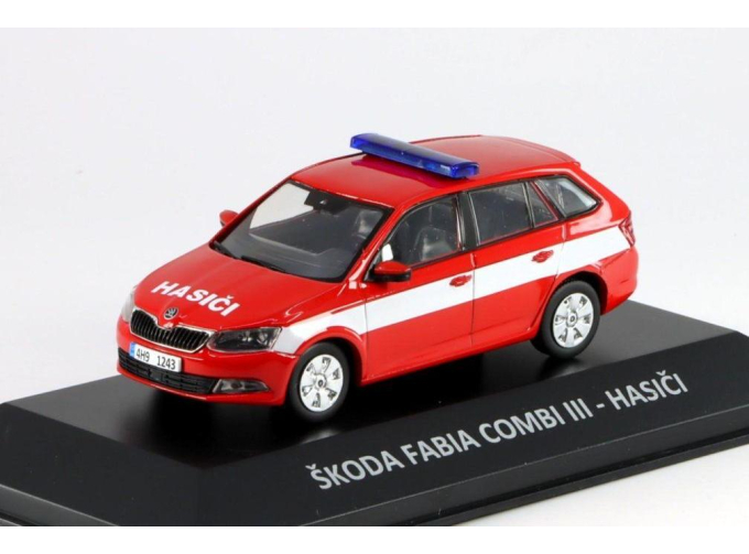 SKODA Fabia Combi III Hasiči (2015) 
