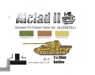 Набор красок "German Tri-Colour Camouflage (post 1943)"