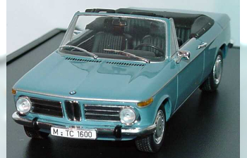 BMW 1600 Cabrio E114 (1966-1977), blue gray