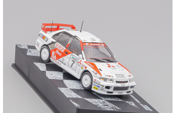 MITSUBISHI LANCER EVO III T.Mäkinen - S.Harjanne 1996 Finland Rally #7 из серии RALLY CARS 44