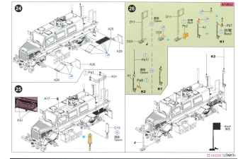 Сборная модель U.S. 'Buffalo' 6X6 MPCV A1