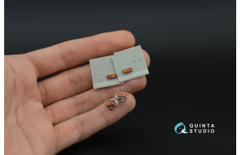 3D Декаль интерьера кабины для семейства КЗКТ-7428 (Trumpeter)