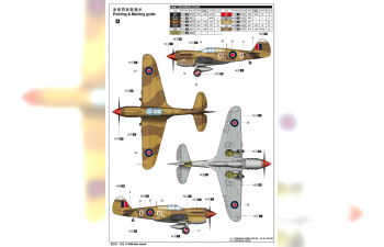 Сборная модель P-40M Kittyhawk