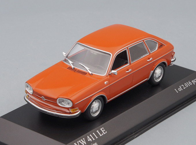 VOLKSWAGEN 411 LE (1969), orange