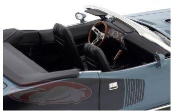 PLYMOUTH Hemi Cuda Convertible Winchester (1971), gray / blue