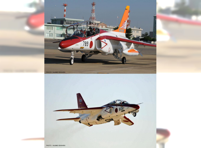 Сборная модель Kawasaki T-4 JASDF 60th Anniversary (2 модели) Limited Edition