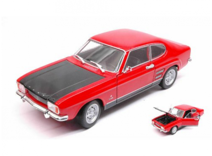 FORD Capri RS 1969, red / black