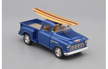 CHEVROLET Stepside Pick-up Surfboard (1955), blue