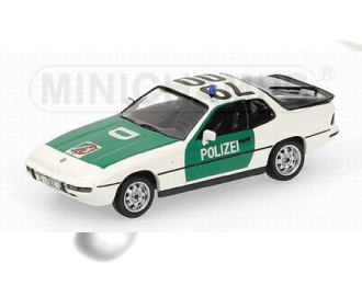 PORSCHE 924 1984 "Autobahnpolizei Düsseldorf", white / green