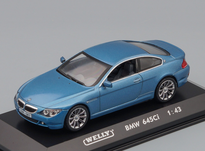 BMW 645Ci, blue