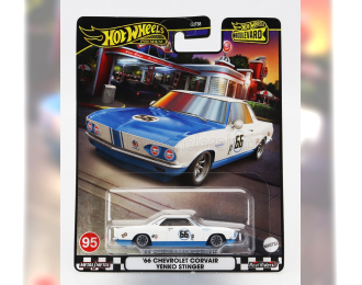 CHEVROLET Corvair Yenko Stinger №66 Racing (1966), White Blue