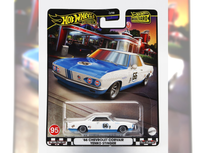 CHEVROLET Corvair Yenko Stinger №66 Racing (1966), White Blue