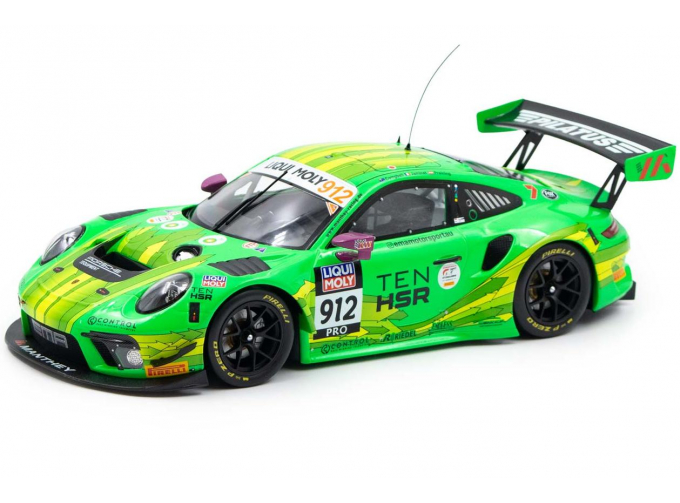 PORSCHE 911 GT3 R #912 Manthey EMA 2nd 12h Bathurst Matt Campbell, Mathieu Jaminet, Thomas Preining (2023)