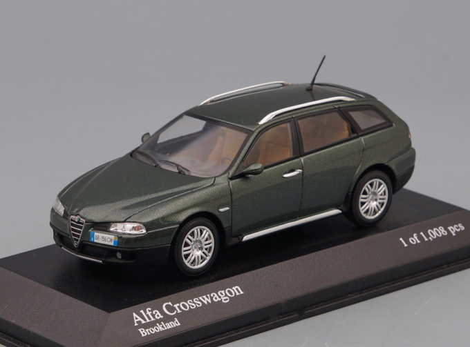 ALFA ROMEO 156 Crosswagon (2004), green metallic