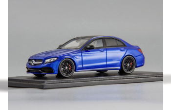 MERCEDES-BENZ AMG C 63S (2016), blue