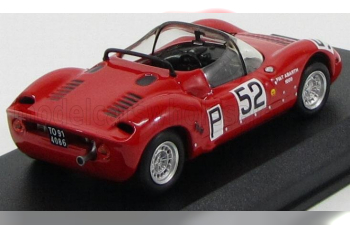 FIAT Abarth Sp 1000 N 52 1000km Nurburgring 1967 Walton - Delmar - Morgan, Red