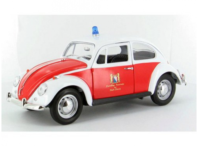 VOLKSWAGEN Beetle Zurich Feuerwehr 1967 Пожарный Швейцария, red